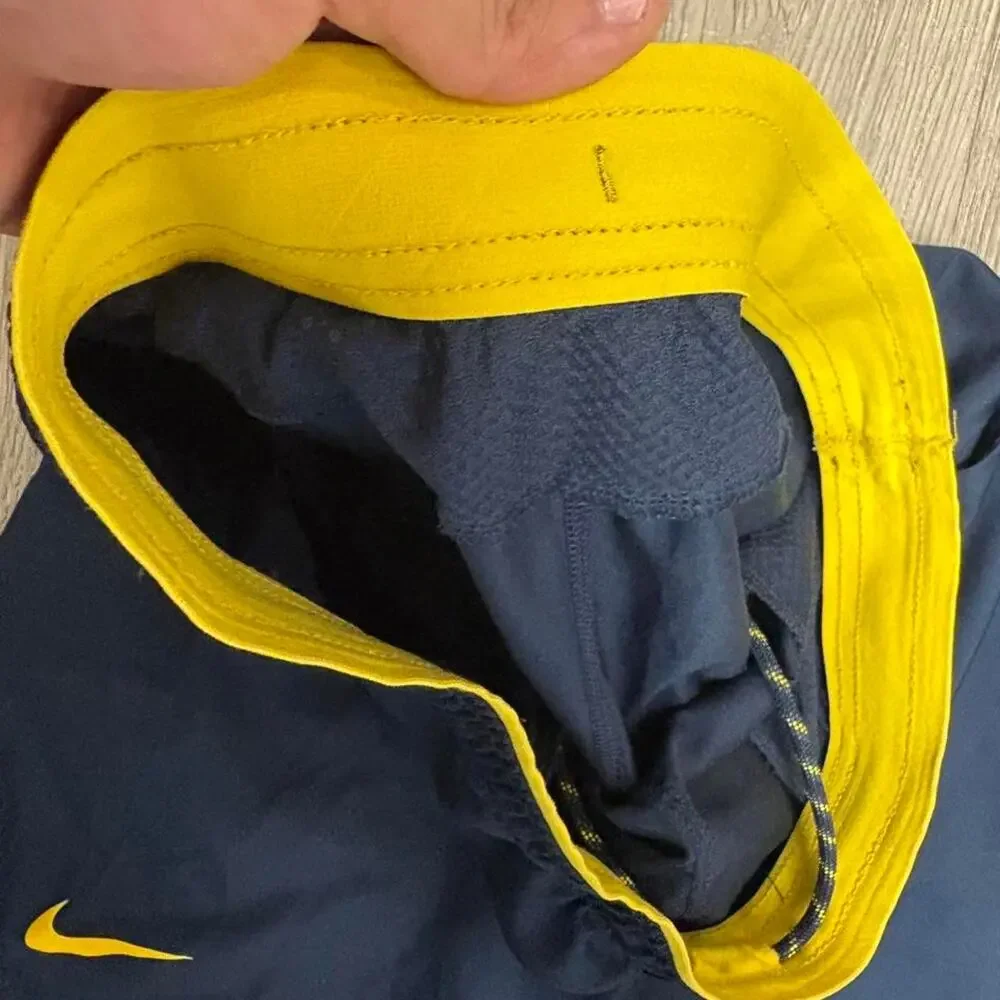 Nike michigan wolverines dri fit shorts